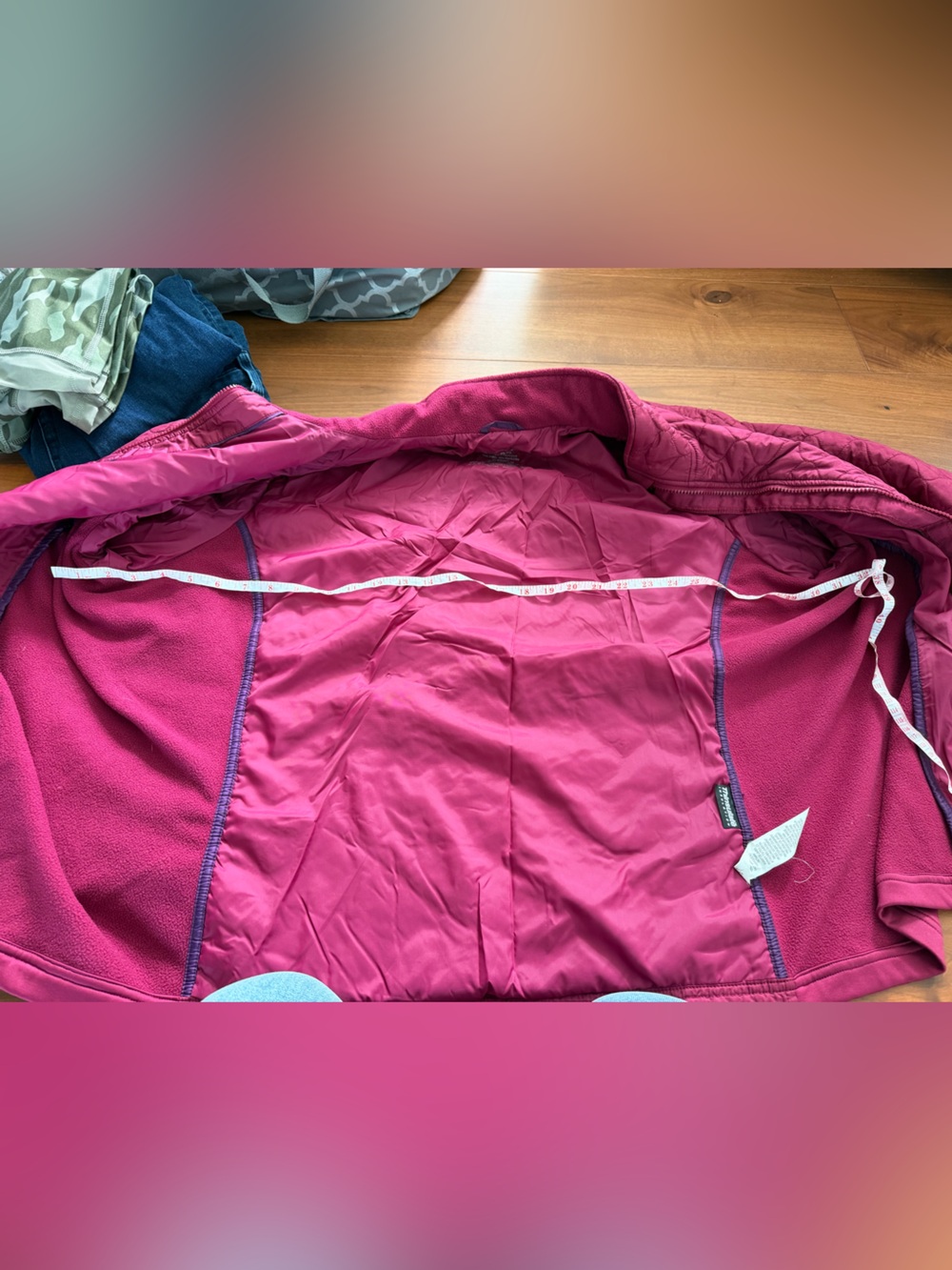 L.L. Bean Quilted Full‑Zip Puffer Jacket - Raspberry - Picture 6 of 7
